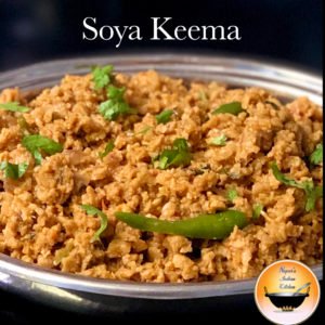 Soya keema recipe/Veg keema