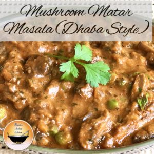 Dhaba-Style Matar Mushroom Recipe