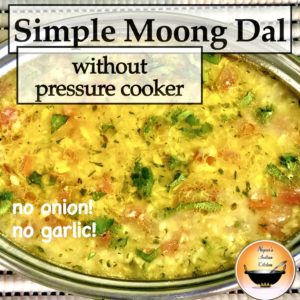Everyday Moong Dal recipe without pressure cooker