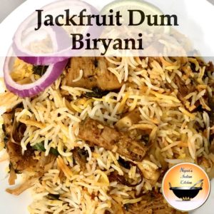 Raw Jackfruit Dum Biryani/Kathal ki biryani