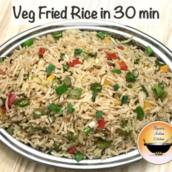 How to make Indian Street-Style Veg Fried Rice Nupur's Indian Kitchen