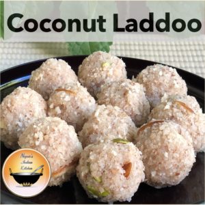 Coconut Laddoo/Nariyal Laddoo