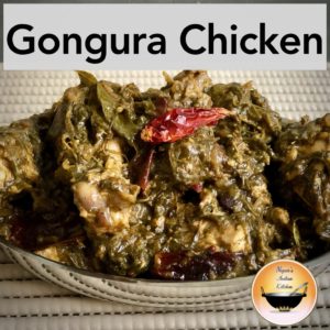 Gongura chicken curry