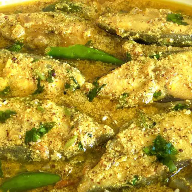 bengali mustard fish/shorshe maach
