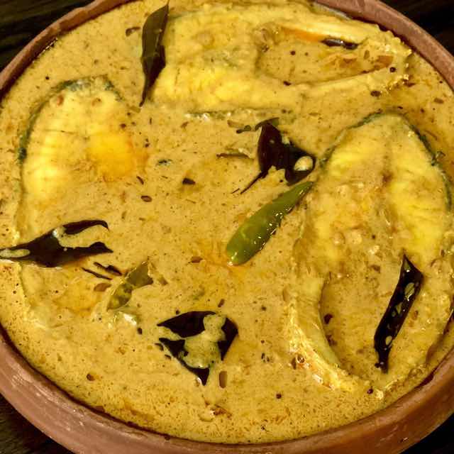 kerala fish curry in coconut milk