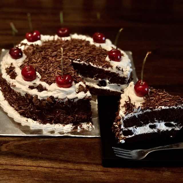 black forest cake