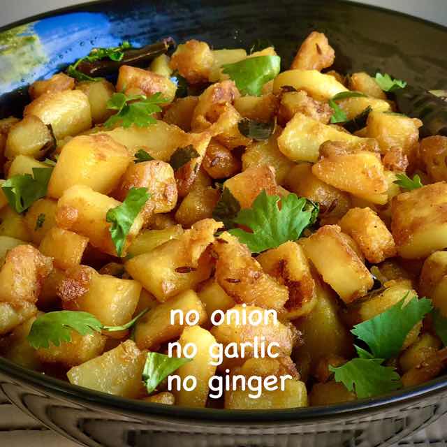 potato fry/alu fry/potato fry without garlic and onion