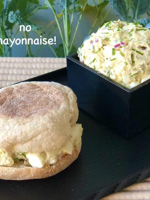 potato salad/egg salad/potato salad without mayonnaise