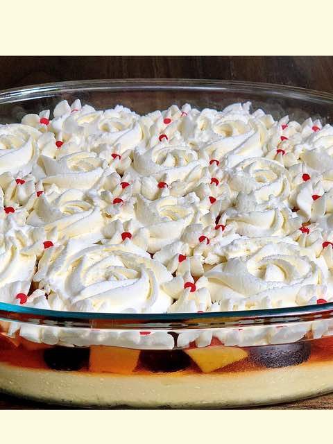 Trifle Pudding/Trifle Fruit Custard/Eggless trifle pudding/Custard with fruits/Eid dessert recipes
