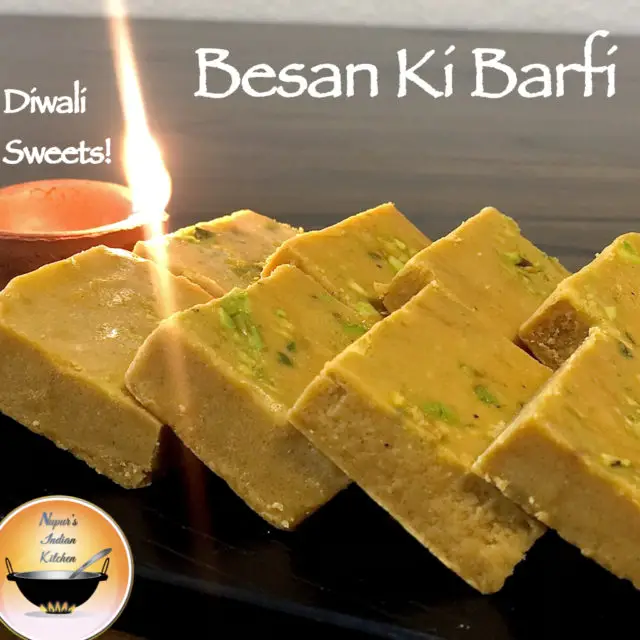 How to make Besan Ki Barfi -Diwali Sweets
