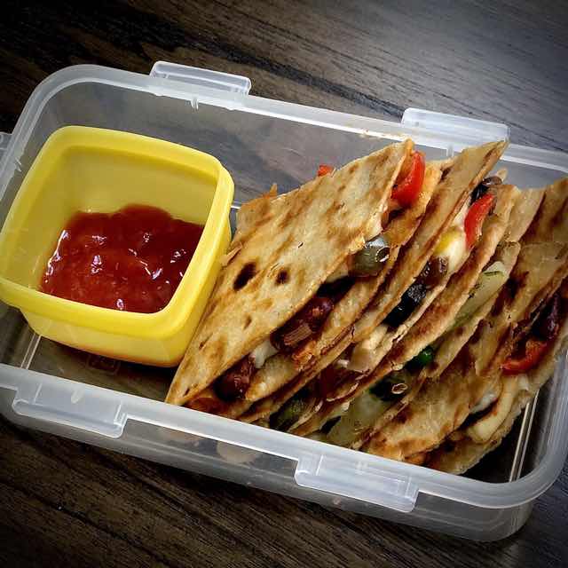 roti quesadillas/veggie quesadilla/lunch box recipes