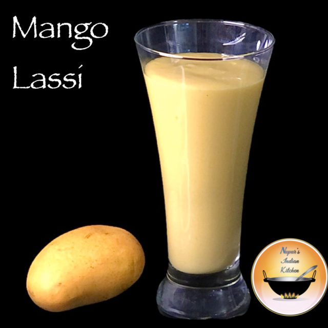 How to make Mango Lassi-Mango Yogurt Smoothie