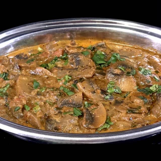 How to make keto mushroom curry-mushroom masala