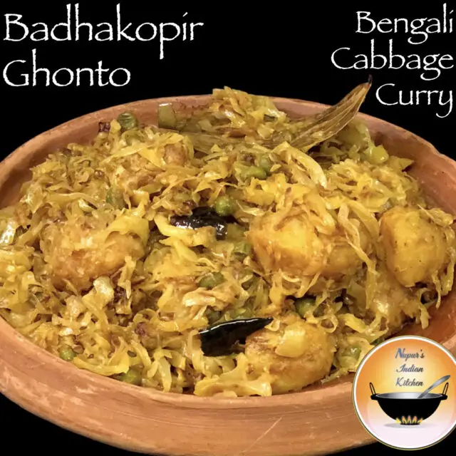 How to make Bengali cabbage curry-Badhakopir Ghonto