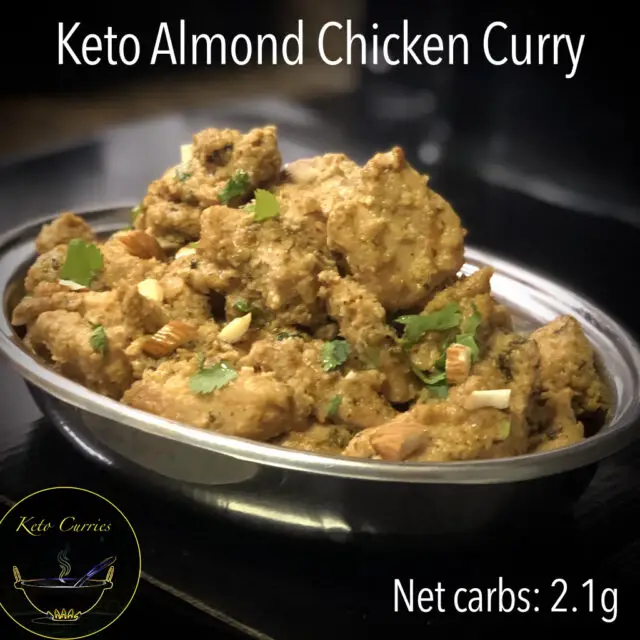 How to make Keto Almond Chicken Curry-keto chicken curry