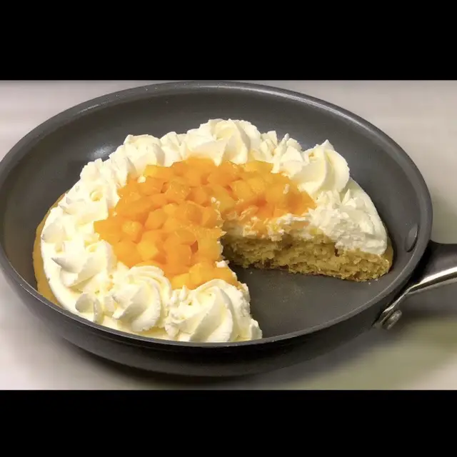 eggless mango cake