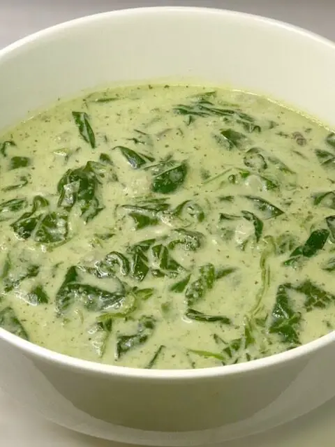 Spinach curry